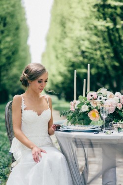 Romantic Spring Garden Wedding // Photography ~ Jessica Little Photography