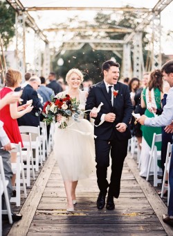 Bridge Wedding Ceremony in New Orleans // Photography ~ Marissa Lambert Photography