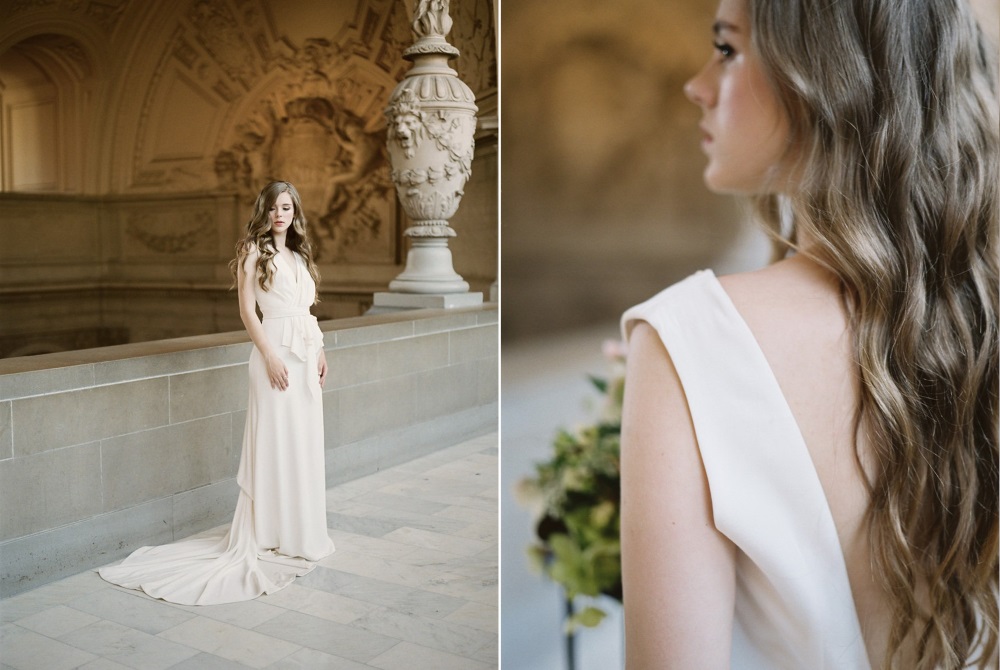 City Hall Elopement Wedding Dress // Photography ~ Lara Lam