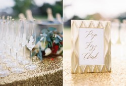 Pop, Fizz Clink Wedding Signage // Photography ~ Marissa Lambert Photography
