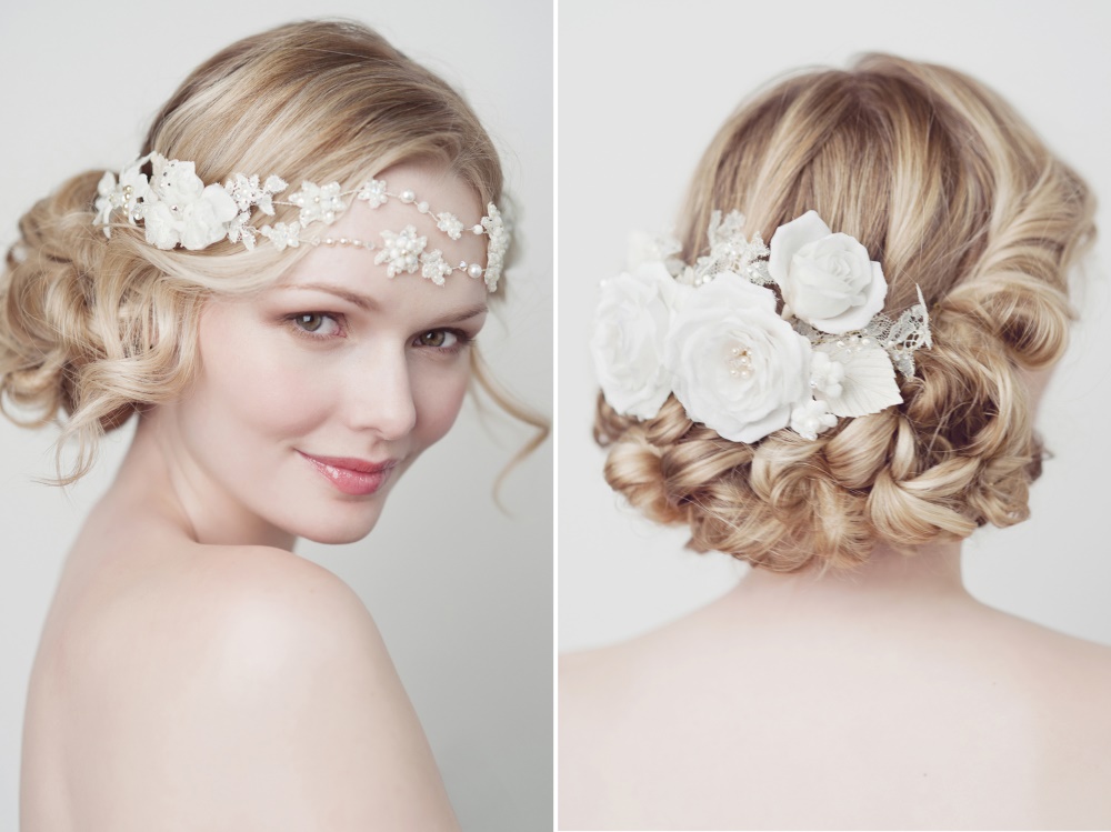 Amelia Floral Vine & Flora Hair Comb from Yelena Accessories