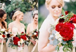 Bride & Bridesmaids Bouquets // Photography ~ Marissa Lambert Photography