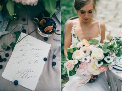 Spring Wedding Bridal Bouquet // Photography ~ Jessica Little Photography