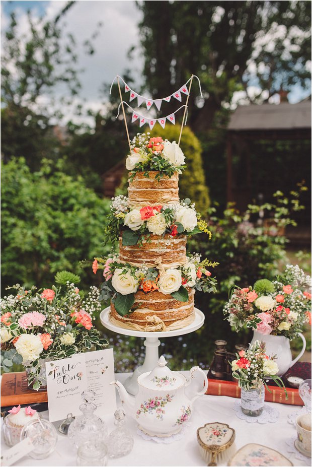 Fun & Budget Friendly Wedding Cake Toppers - Bunting