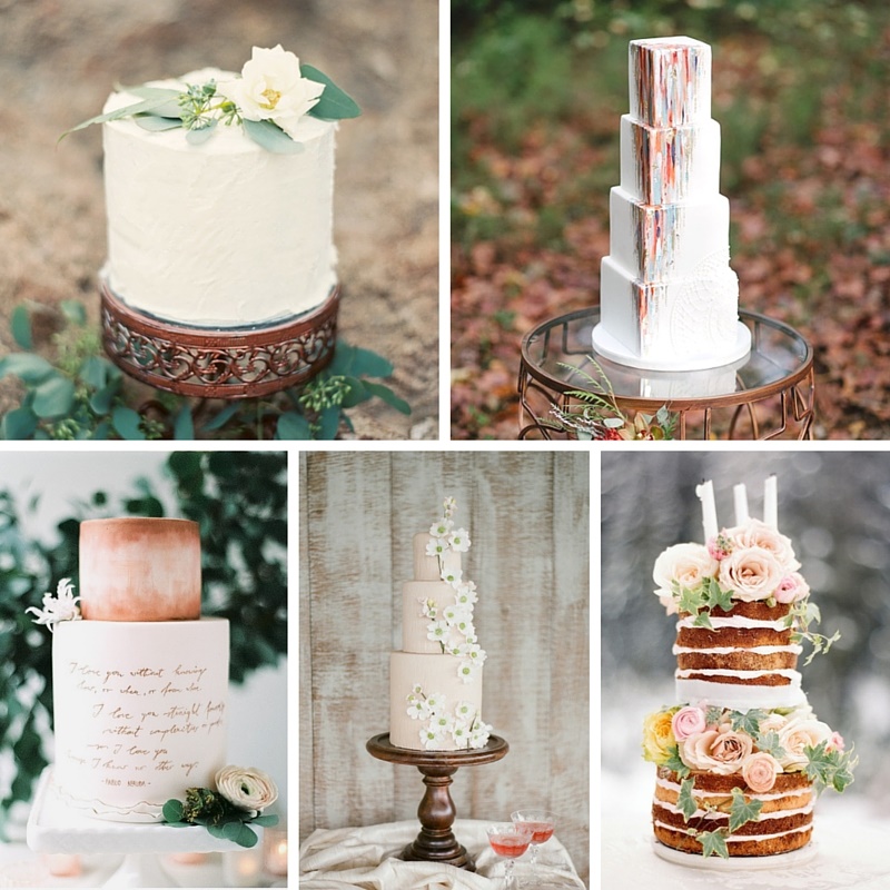 Elegantly Tall Wedding Cakes