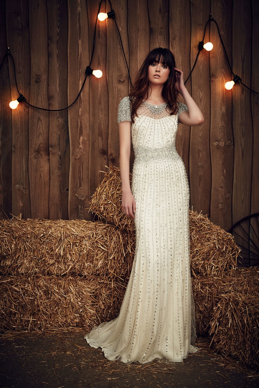 Dallas Art Deco Wedding Dress from Jenny Packham's Spring 2017 Bridal Collection