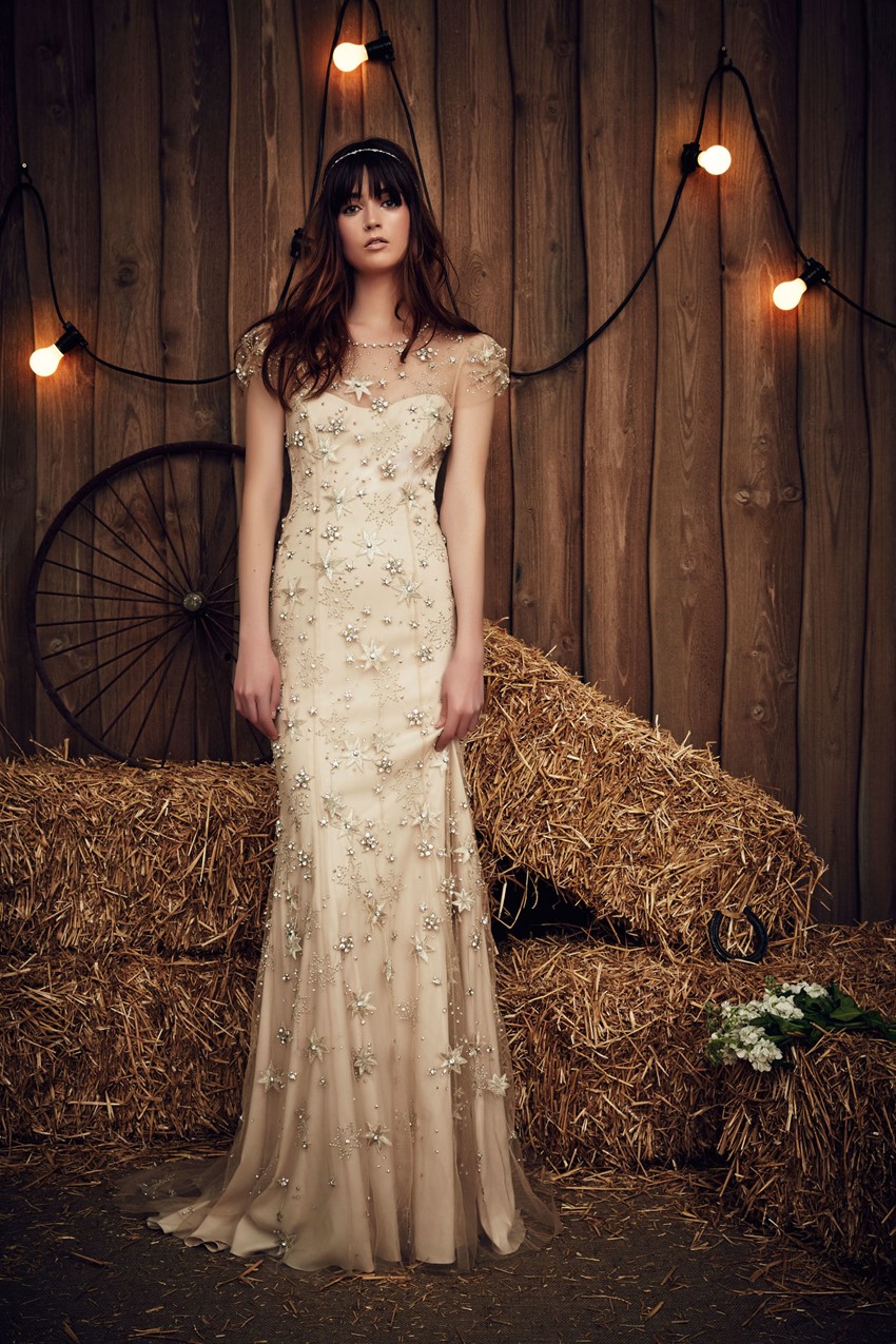 Lucky Embellished Wedding Dress from Jenny Packham's Spring 2017 Bridal Collection