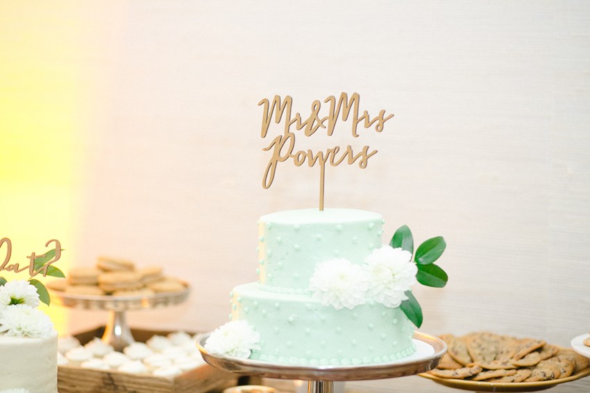 Laser cut Wedding Cake Topper // Photography ~ Carmen Santorelli Photography
