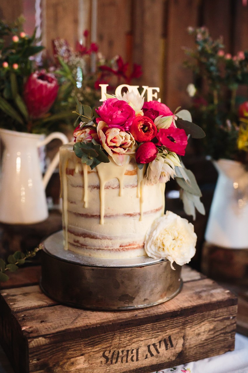 Drizzle Wedding Cake // Photography ~ Pierre Curry
