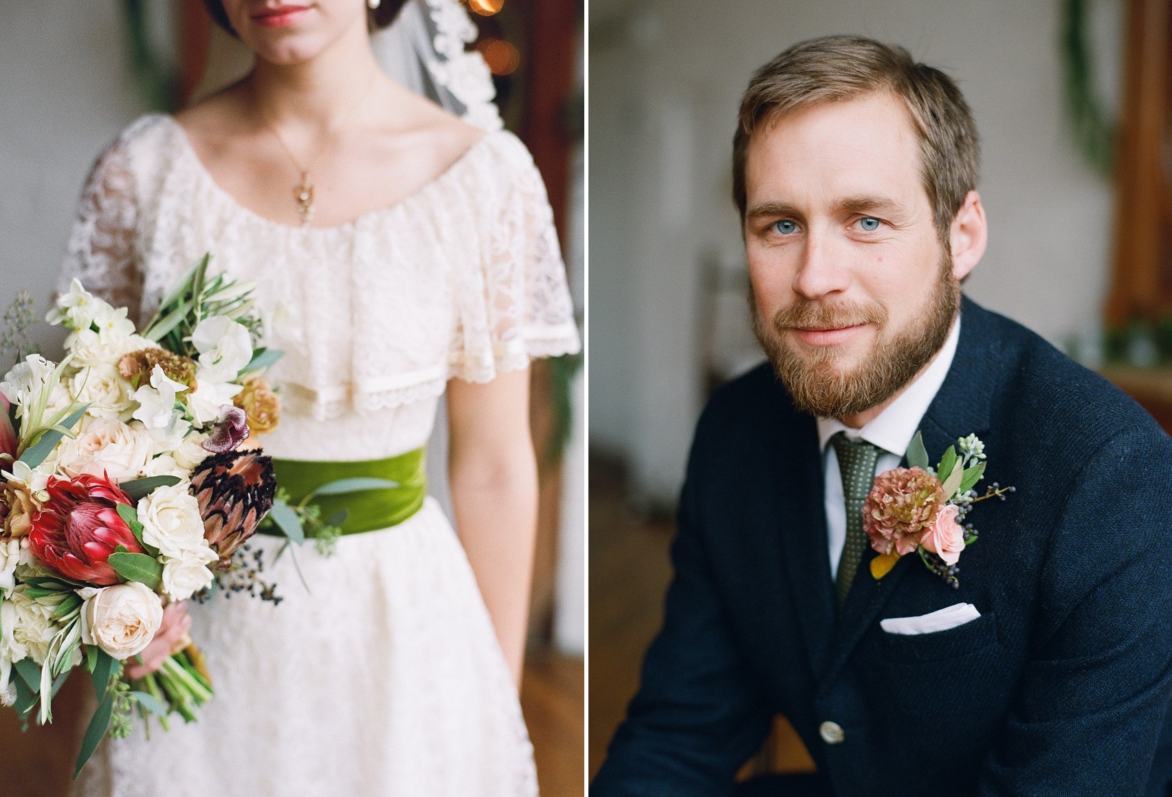 Vintage Inspired Bride & Groom // Photography ~ Whitney Neal