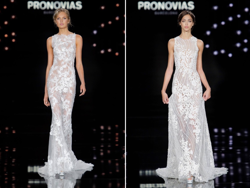 Stunning See Through Wedding Dresses from Atelier Pronovias