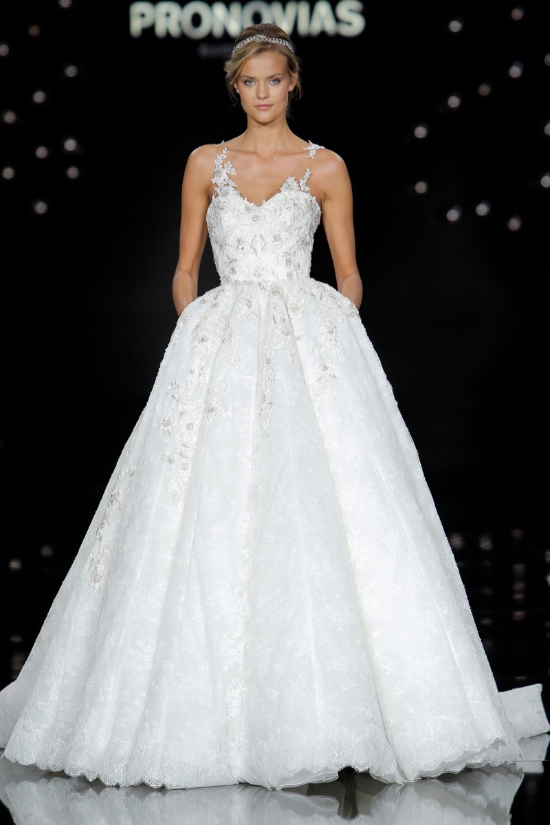 Ballgown Bridal Gown with Exquisite Bodice from Atelier Pronovias