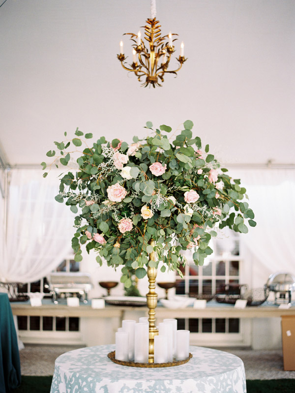 Eucalyptus Wedding Centrepiece