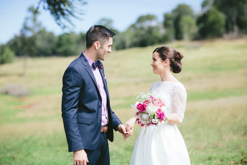 Pink & Navy Wedding // Photography ~ White Images