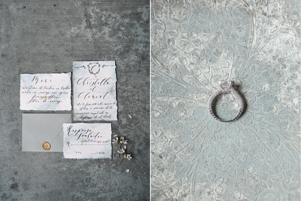 Calligraphy Wedding Stationery // Photography ~ Lara Lam