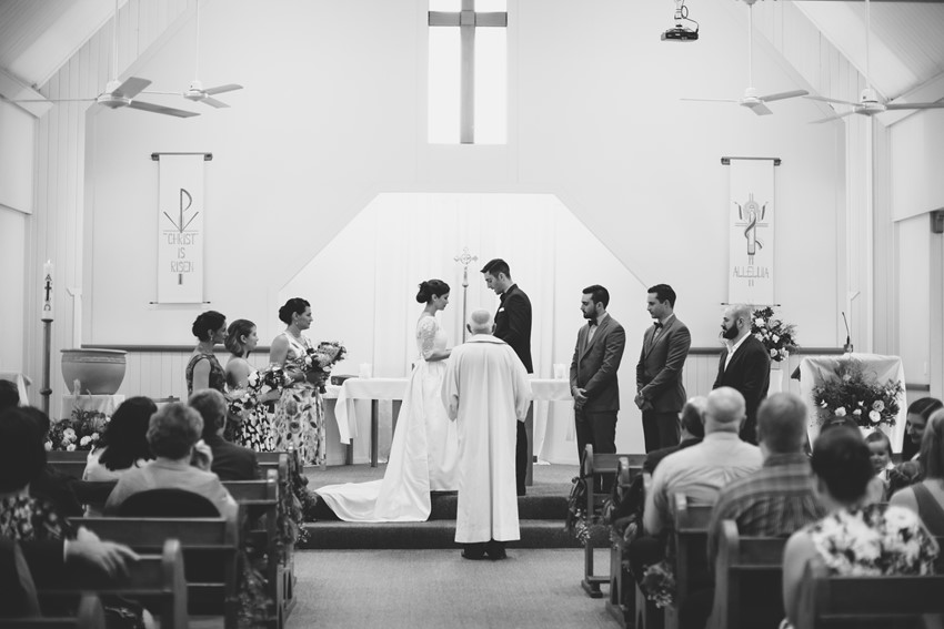Church Wedding Ceremony // Photography ~ White Images