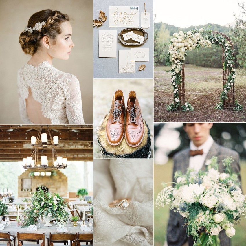 Autumn Serenity - Fall Wedding Inspiration in a Palette of Blue ...