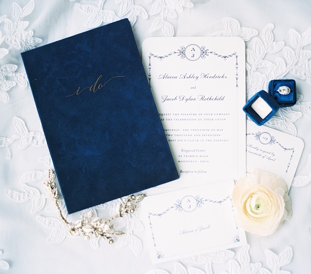 Vintage Wedding Stationery Suite // Photography ~: Henry Photography
