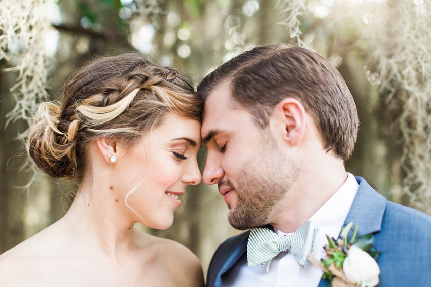 Braided Bridal Updo // Photography ~ Eden Willow Photography