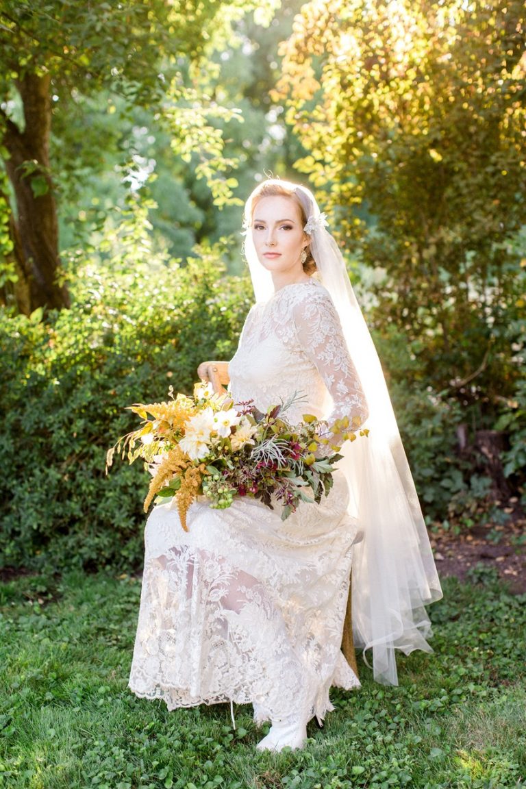 Elegant Fall Anne of Green Gables Wedding Inspiration - Chic Vintage ...