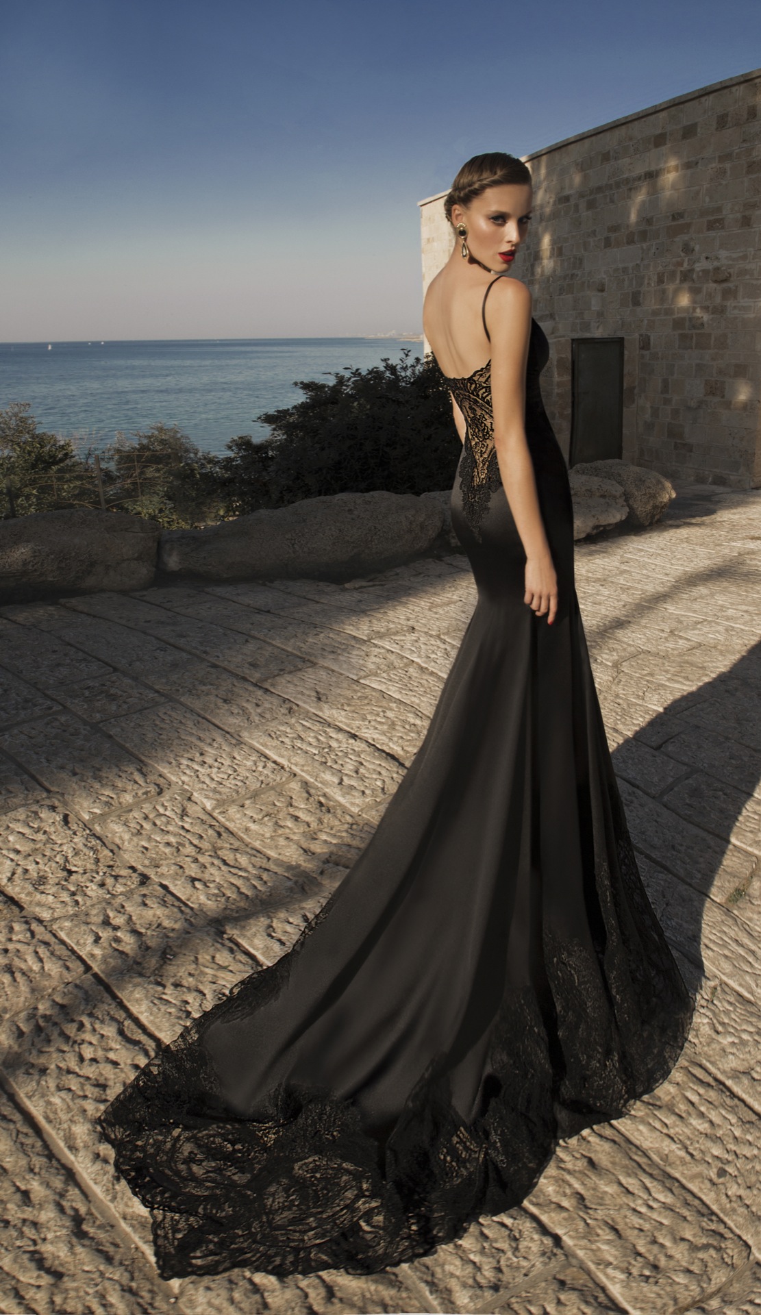 Marylin Black Wedding Dress from Galia Lahav