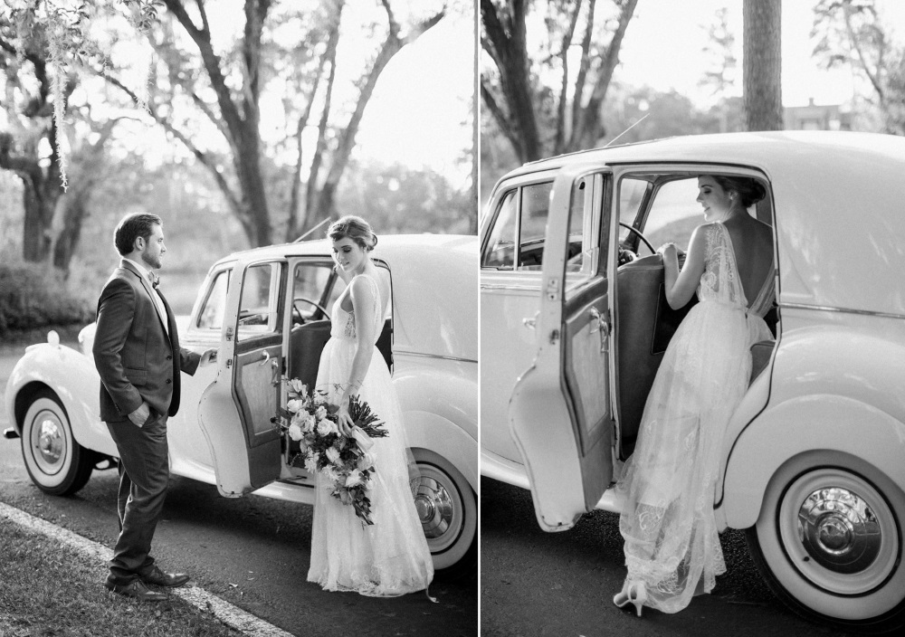 Vintage Wedding Car // Photography ~ Eden Willow Photography