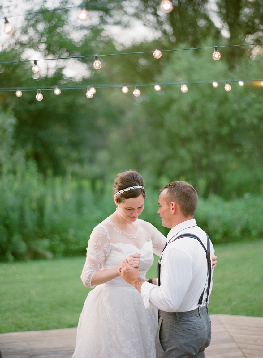Outdoor Wedding Dance Floor // Photography ~ Emily Steffen