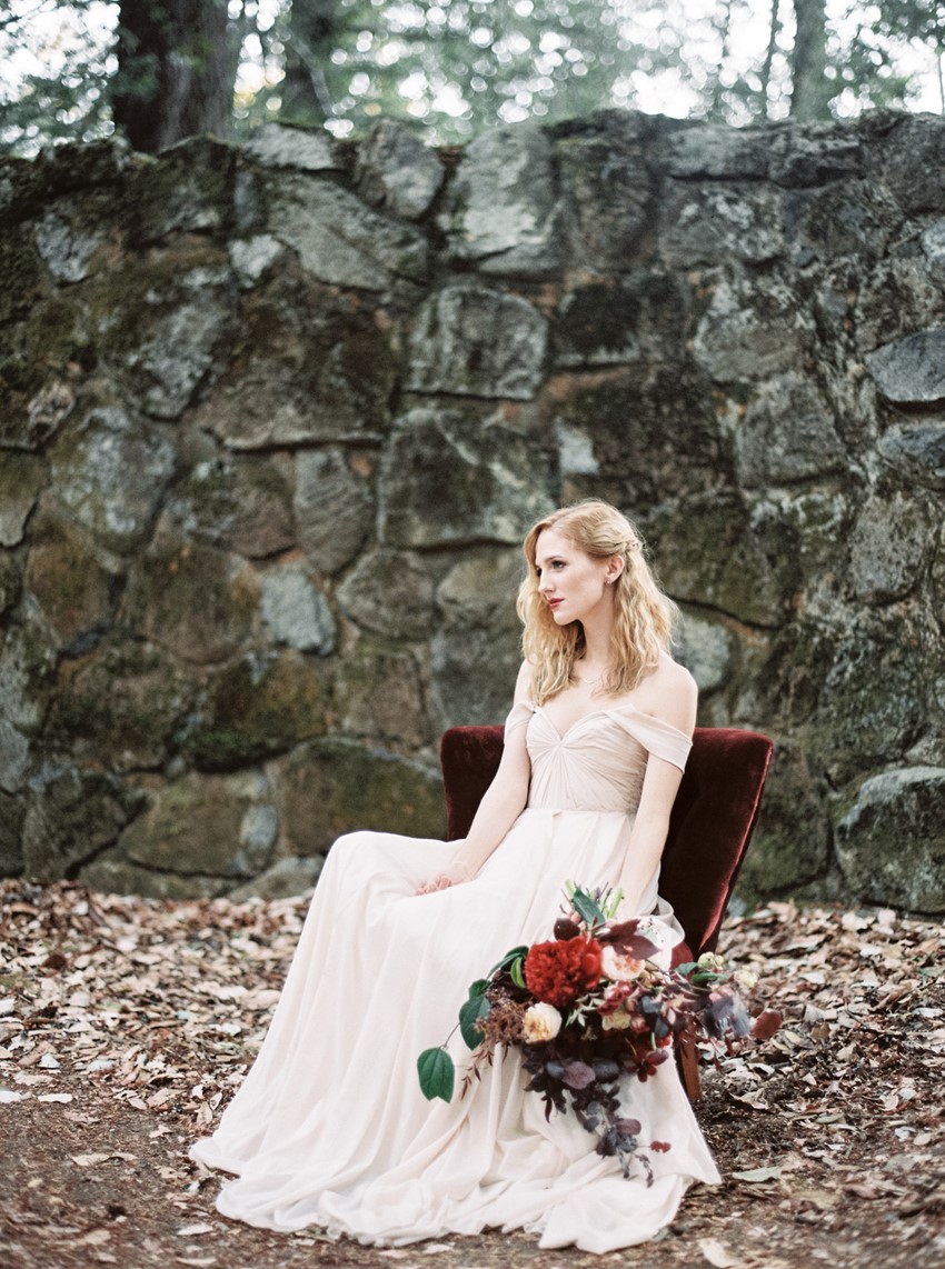 Romantic Halloween Bridal Look // Photography ~ Taralynn Lawton