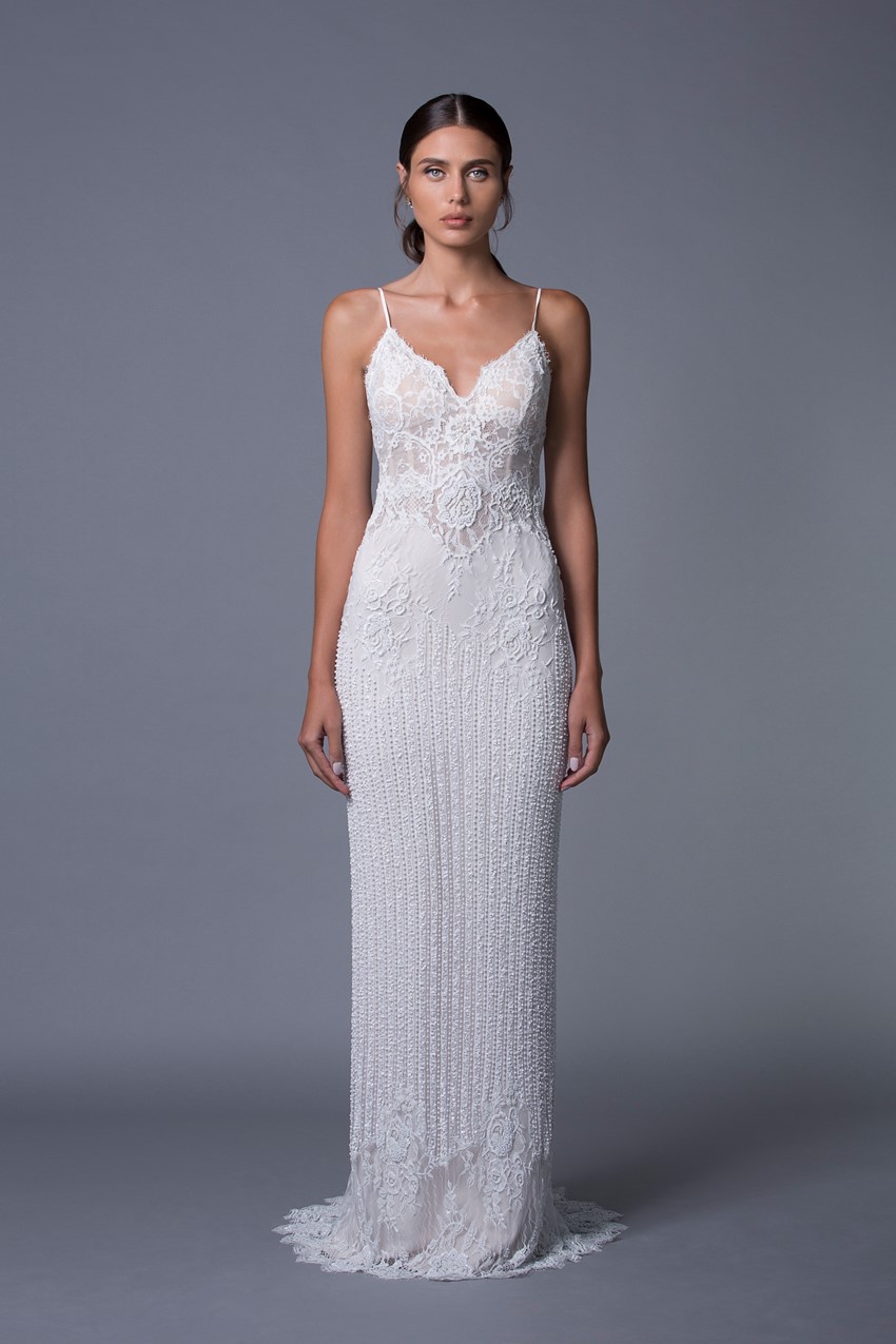 Amber Exquisitely Beaded Wedding Dress from Lihi Hod's 2017 Collection