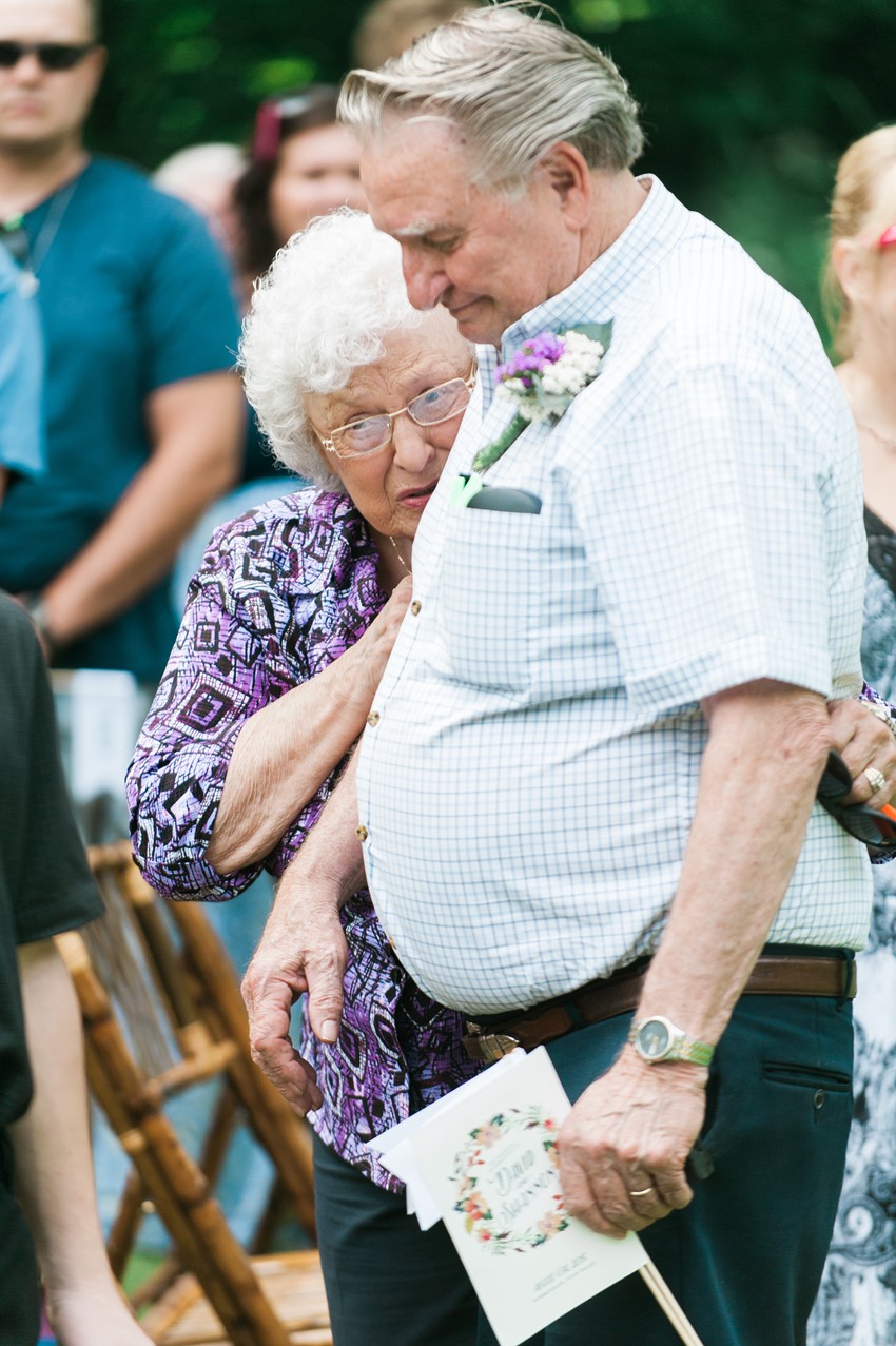 Grandparents at a Wedding // Photography ~ Emily Steffen