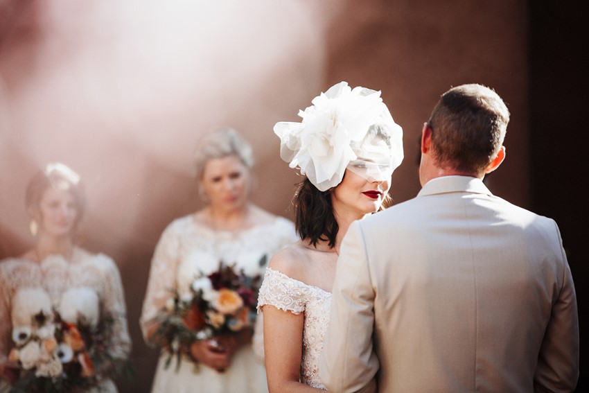 Ghost Ranch Wedding Ceremony // Photography ~ Elizabeth Wells Photography