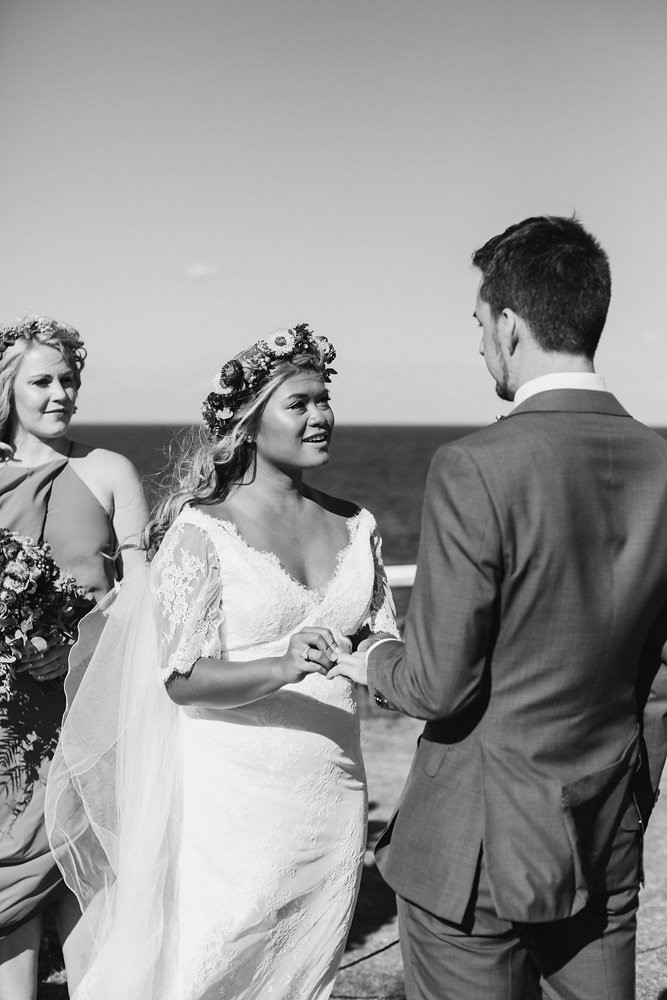 Coastal Boho- Vintage Wedding Ceremony // Photography ~ Bless Photography