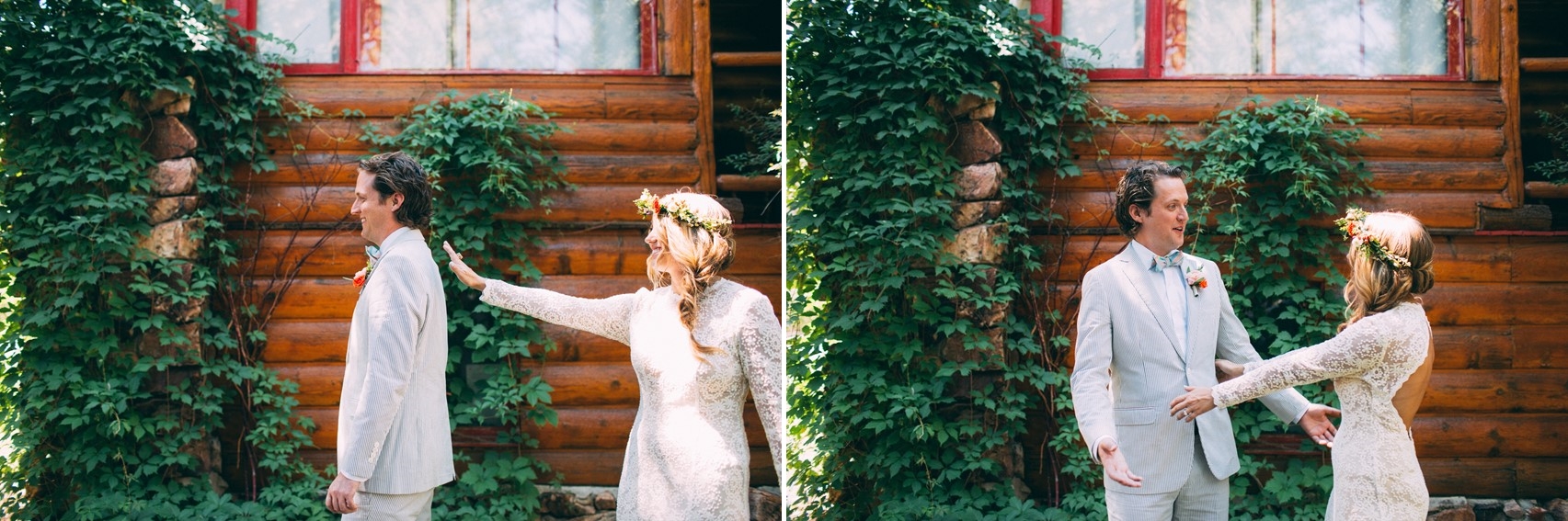 Epic Wedding First Look // Photography ~ The Darlene