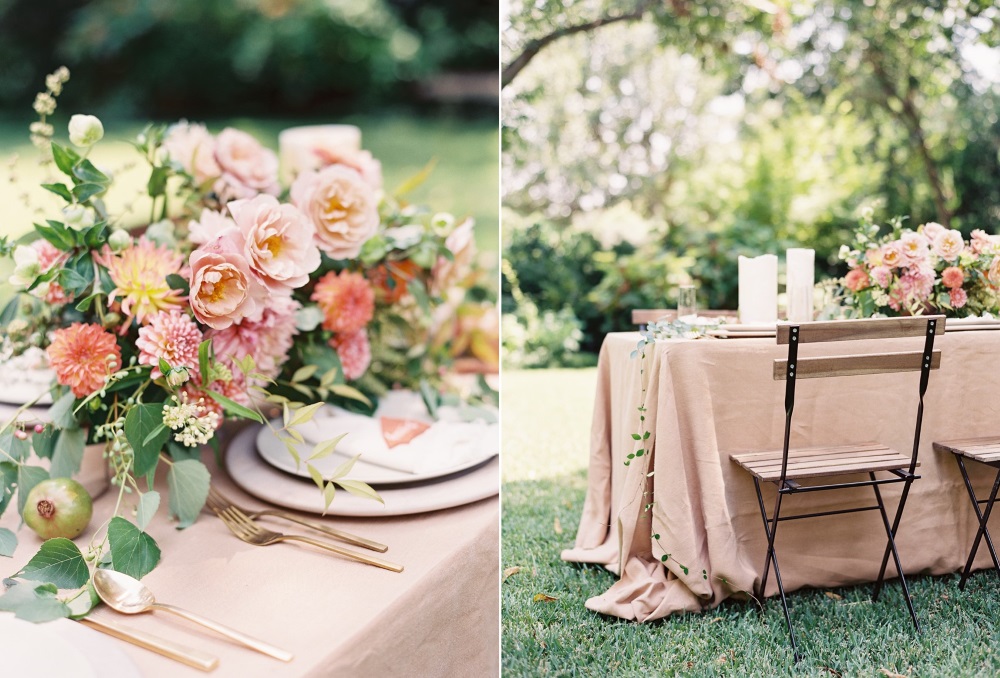 Terracotta Garden Wedding Tablescape // Photography ~ Kayla Barker Fine Art Photography