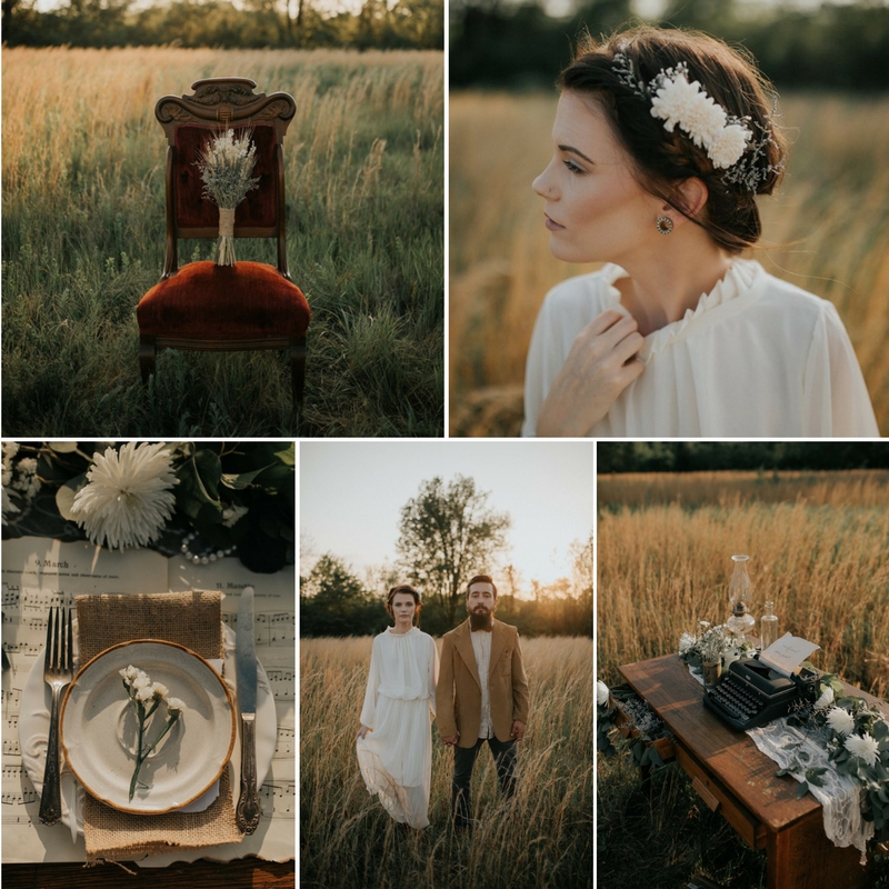 Timeless Vintage Country Wedding Inspiration