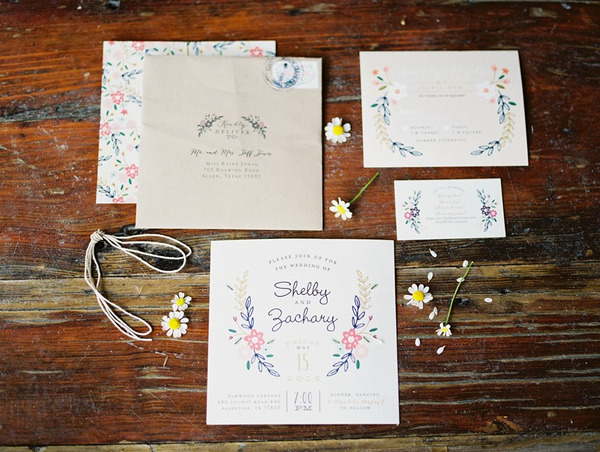 Garden Wedding Stationery Suite