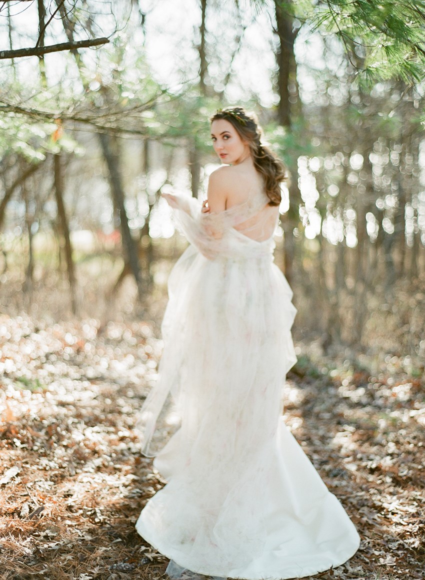 Ethereal Bridal Look // Photography ~ Heather Roth Fine Art Photography 