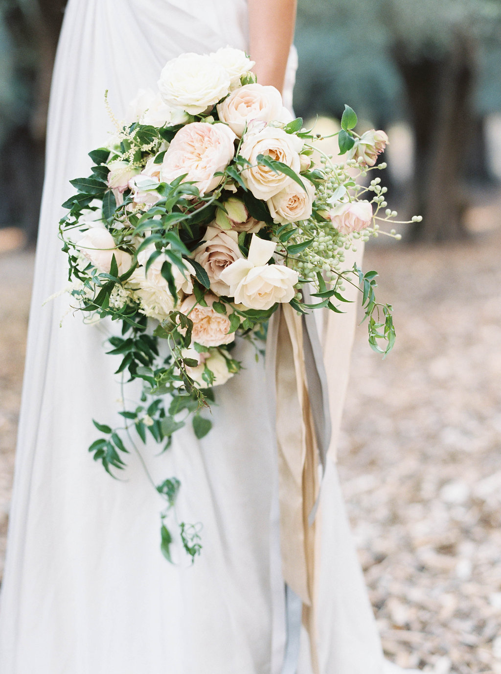 Greenery Filled Bridal Bouquet