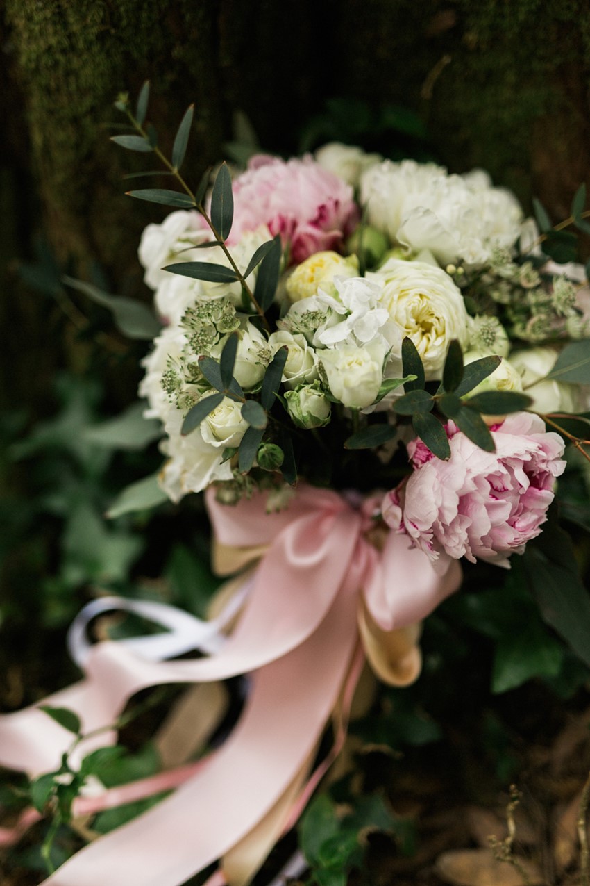 Pretty Pink Spring Bridal Bouquet