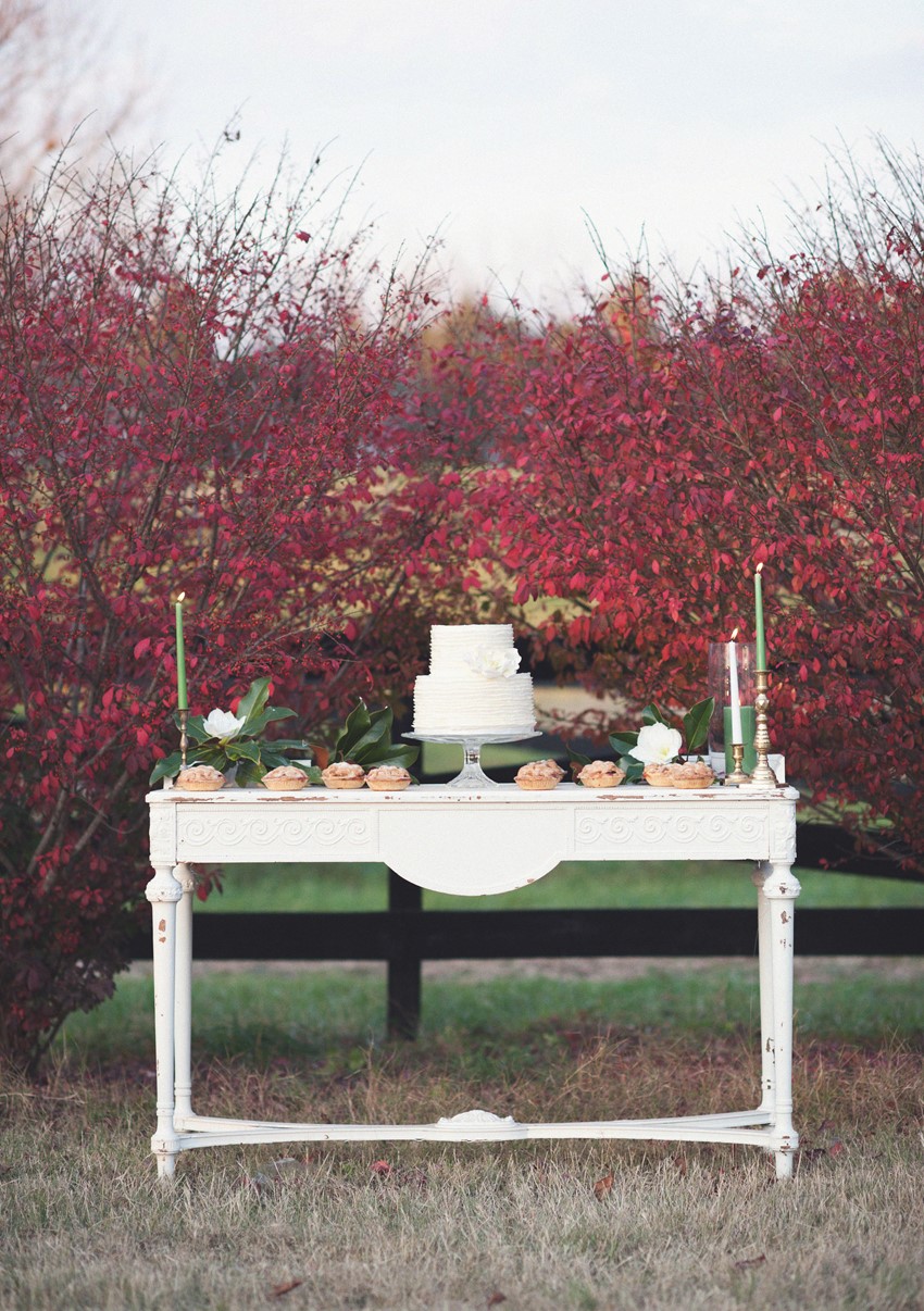 Autumn Wedding Dessert Table