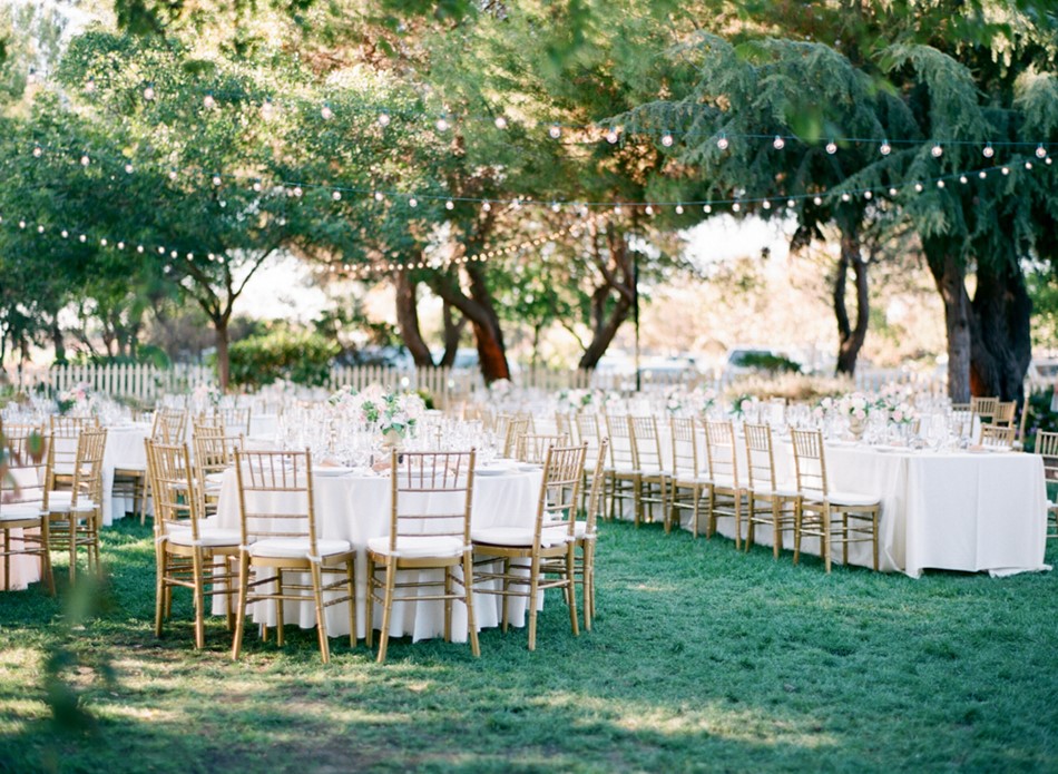 Romantic Garden Wedding Reception // Photography ~ Trynh Photo