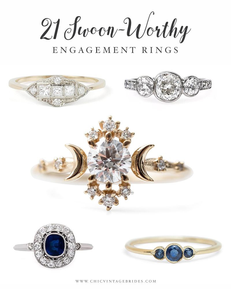 21 Engagement Rings EVERYONE Will Swoon Over