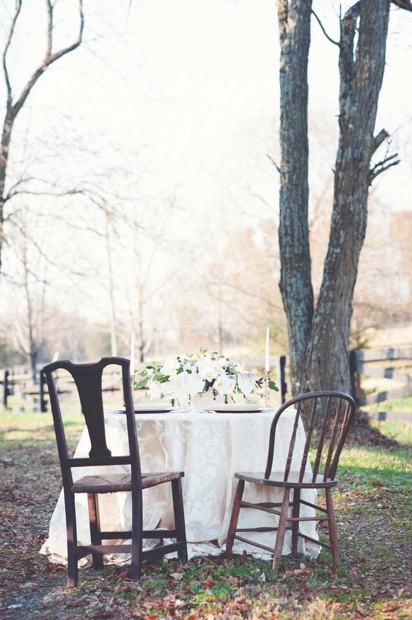 Vintage Wedding Sweetheart Table