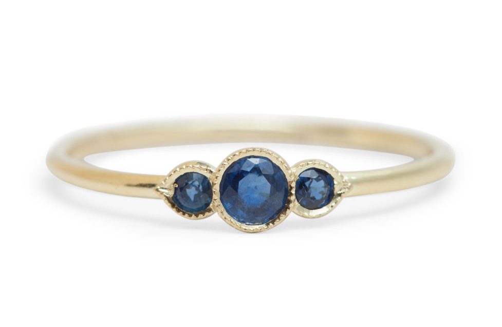 Budget Friendly Sapphire Engagement Ring