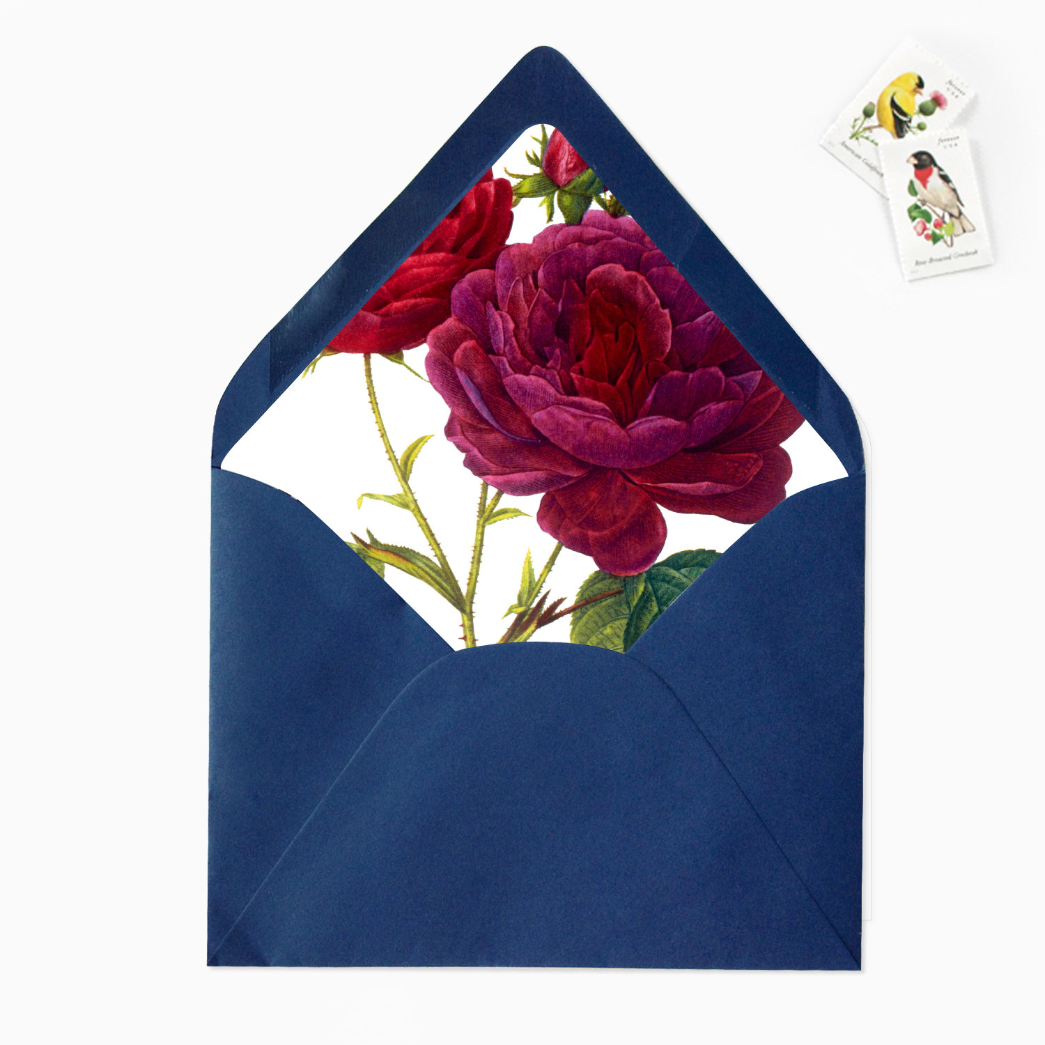 Rose Floral Envelope Liner