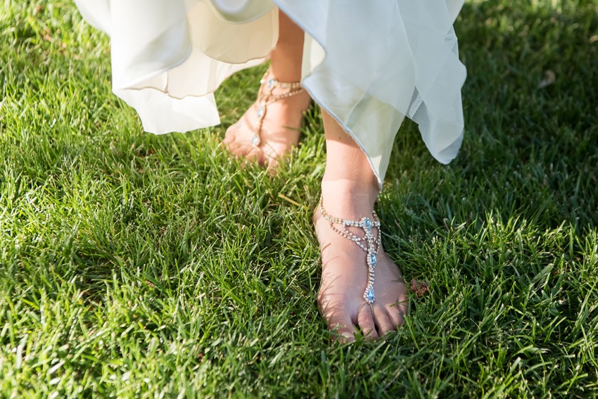 Bridal Barefoot Sandals