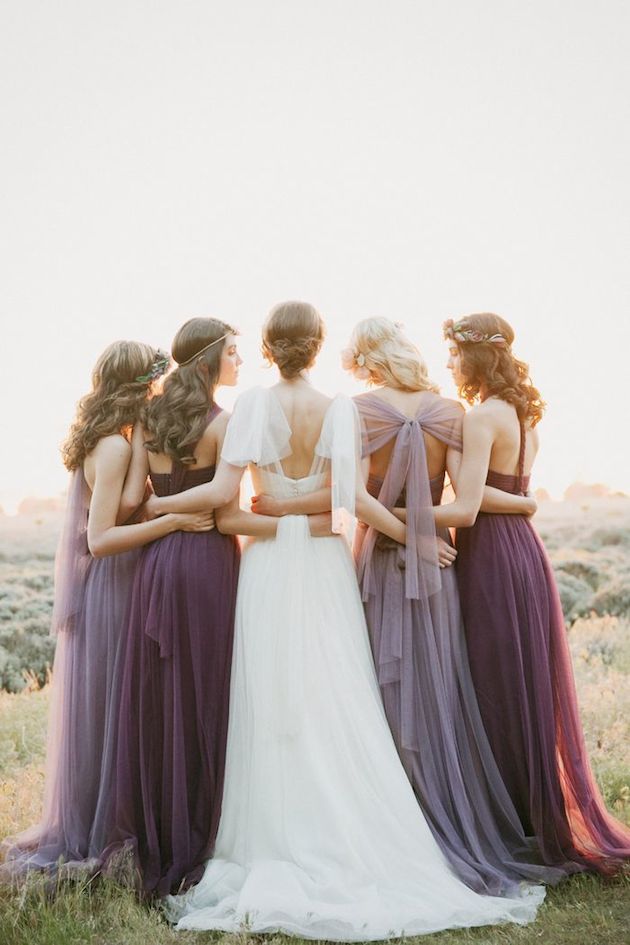 Amethyst Purple Bridesmaid Dresses