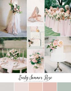 Early Summer Rose - Romantic Wedding Inspiration in the Softest Shades ...