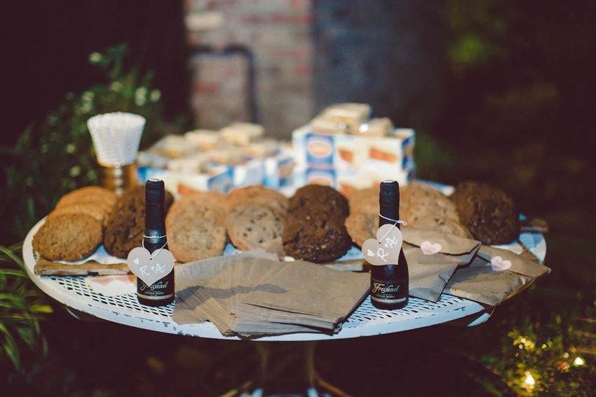 Cookies & Champagne Wedding Favors