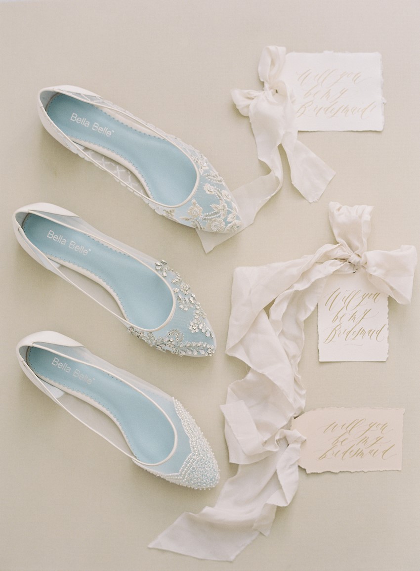 'Will you be my bridesmaid?" Shoes